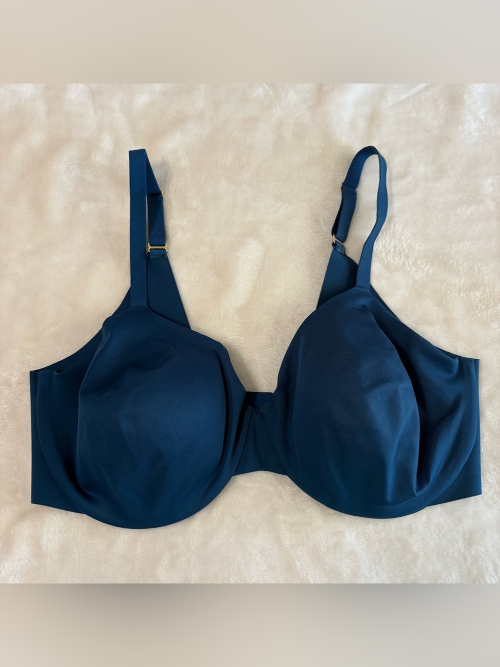SOMA / Vanishing 360 Perfect Coverage Bra Blue Size 38DD Underwire